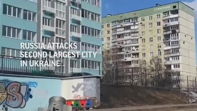 Russia attacks second largest city in ukraine