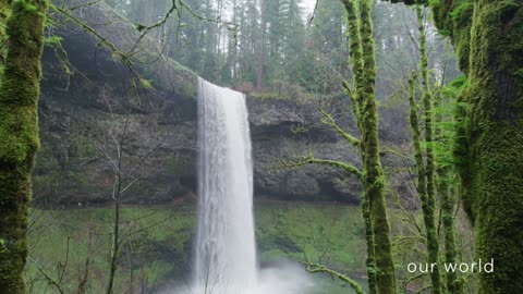 nature waterfall calm music