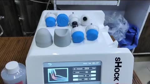 Physiotherapy Extracorporeal Shockwave Therapy Digital Electromagnetic Clinical Device