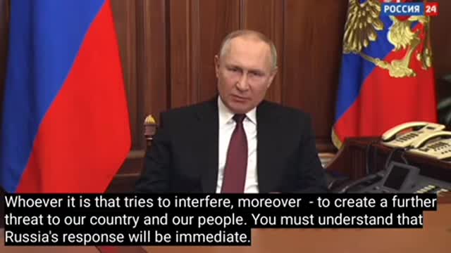 Putin Has Stern Words For NATO Countries Headed To Ukraine