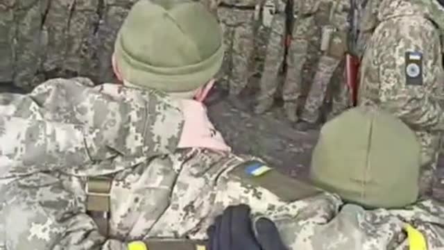 Ukrainians Taking Military Oath