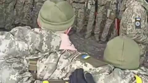 Ukrainians Taking Military Oath