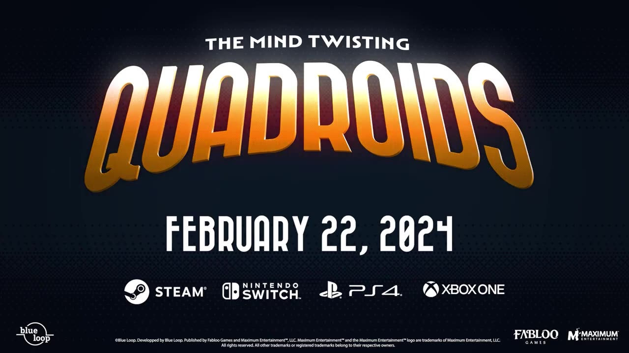 Quadroids - Official Release Date Trailer