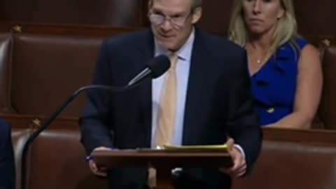 Jim Jordan destroying Biden in House speech