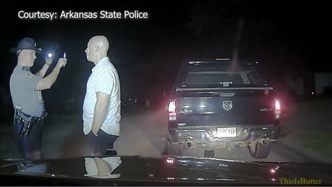 Arkansas State Police release dashcam video of Fayetteville deputy chief being arrested for DWI