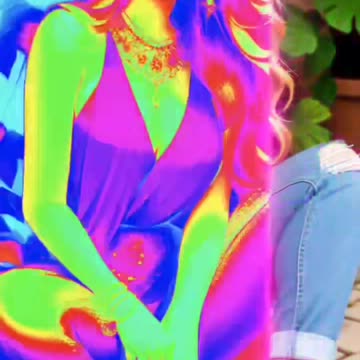 AI rainbow morphing and return