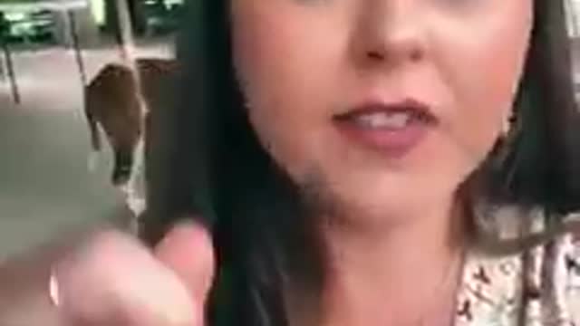 (2 mins) - Aussie Girl Absolutely Lets Rip About Aussie Gutlessness & Brainwashing