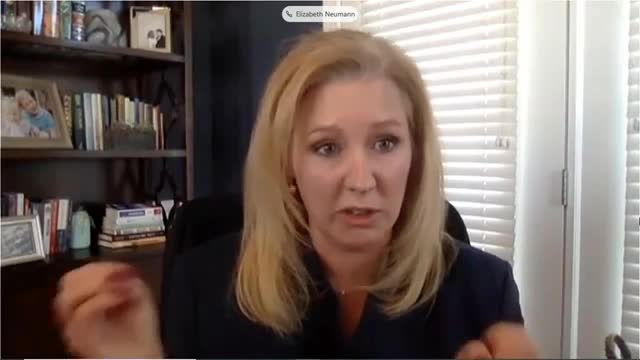 DHS Stooge Elizabeth Neumann compares Americans who question 2020 election to ISIS.