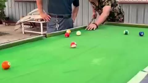 Funny video billiards