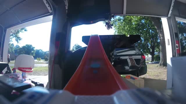 Garage POV of Hot Wheels Tracks