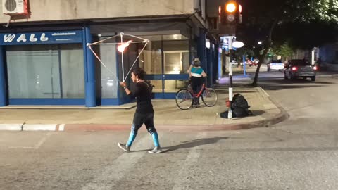 Juggler in Tacuarembó, Uruguay