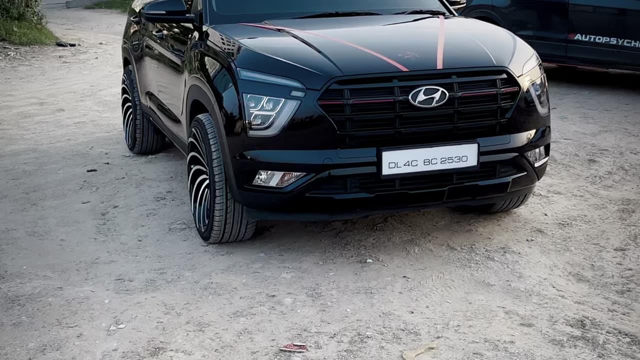 Hyundai creta with 20 inch alloys