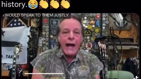 Ted Nugent Speaks to Vaccinated People in Their Own Language