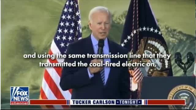 Tucker Carlson - Nov 04, 2022 - Joe Biden wants to shut down Coal !