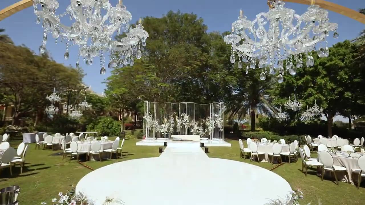 Elegant White Wedding | Grand Wedding | Wedding venue