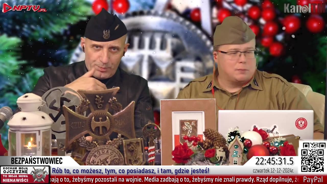 BEZPAŃSTWOWIEC Czw. 12.12.2024r. W. Olszański, M. Osadowski Rodacy Kamraci NPTV.pl