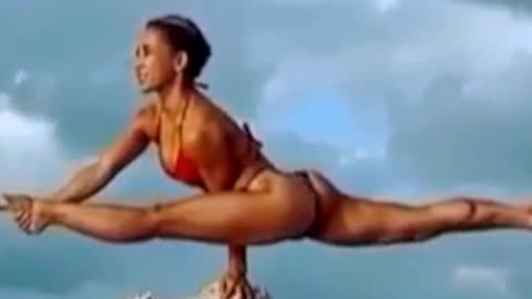 Girls Fitness yoga #shorts #viral #trending #reel