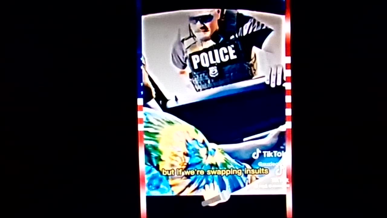 A Puttyhead Biden supporter gets pulled over: