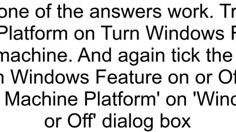 Docker Windows 10 An unexpected error was encountered while executing a WSL command