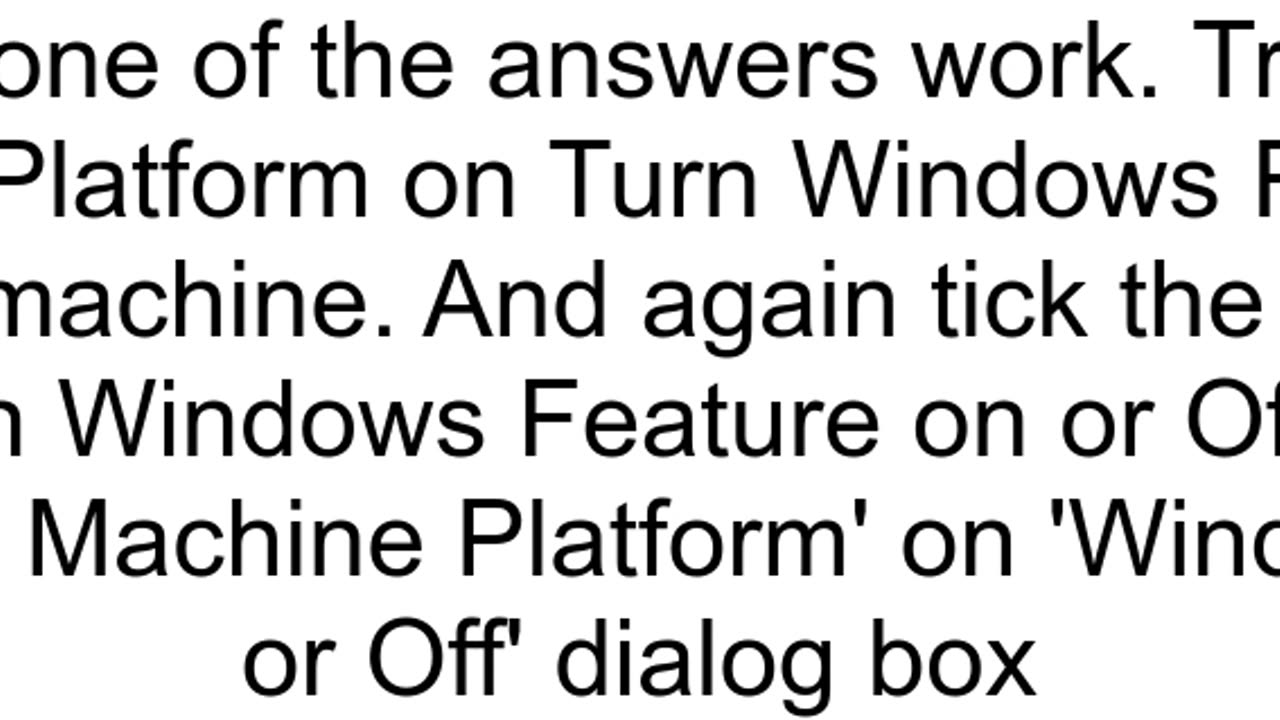 Docker Windows 10 An unexpected error was encountered while executing a WSL command