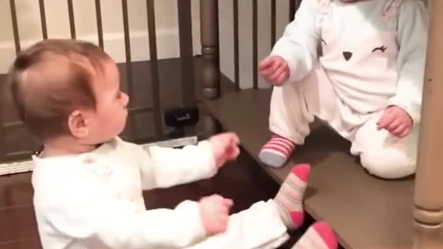 When twins baby learn to talk?