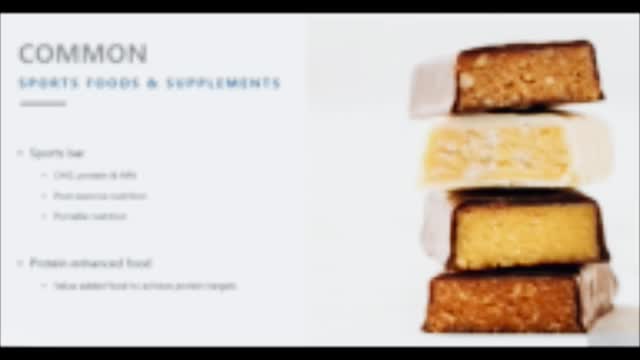 Sports Nutrition-Supplements and Sports Foods