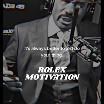 Don't ever give up. Spoken by Steve Harvey