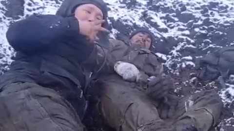 Russian troops in Ugledar