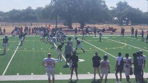 Jacks scrimmage video
