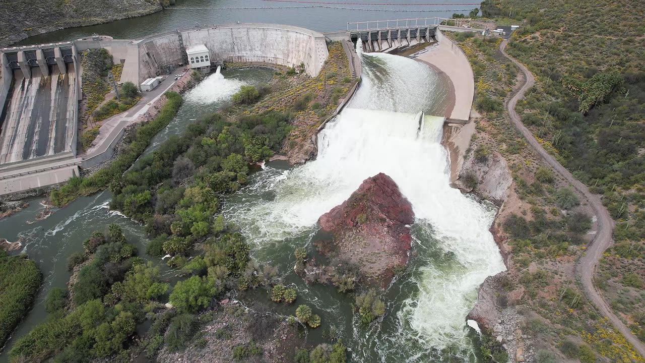 saguaro lake dam release