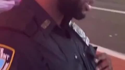 Cop passed vibe check