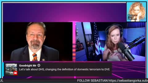 Saving America. Sebastian Gorka with Chrissie Mayr