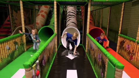 Fun at Leo's Lekland Indoor Playground for Kids