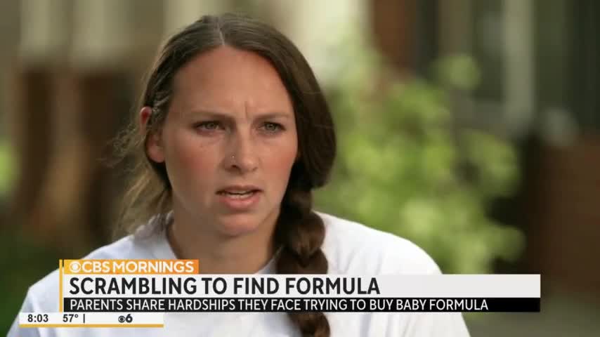 Young Moms Describe How Difficult It Is To Find Baby Formula In Biden's America