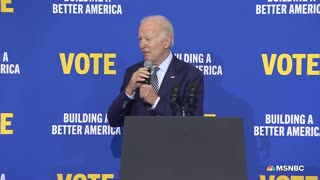 Biden Touts Economic Growth, Rails Against Record Oil Profits In Campaign Speech