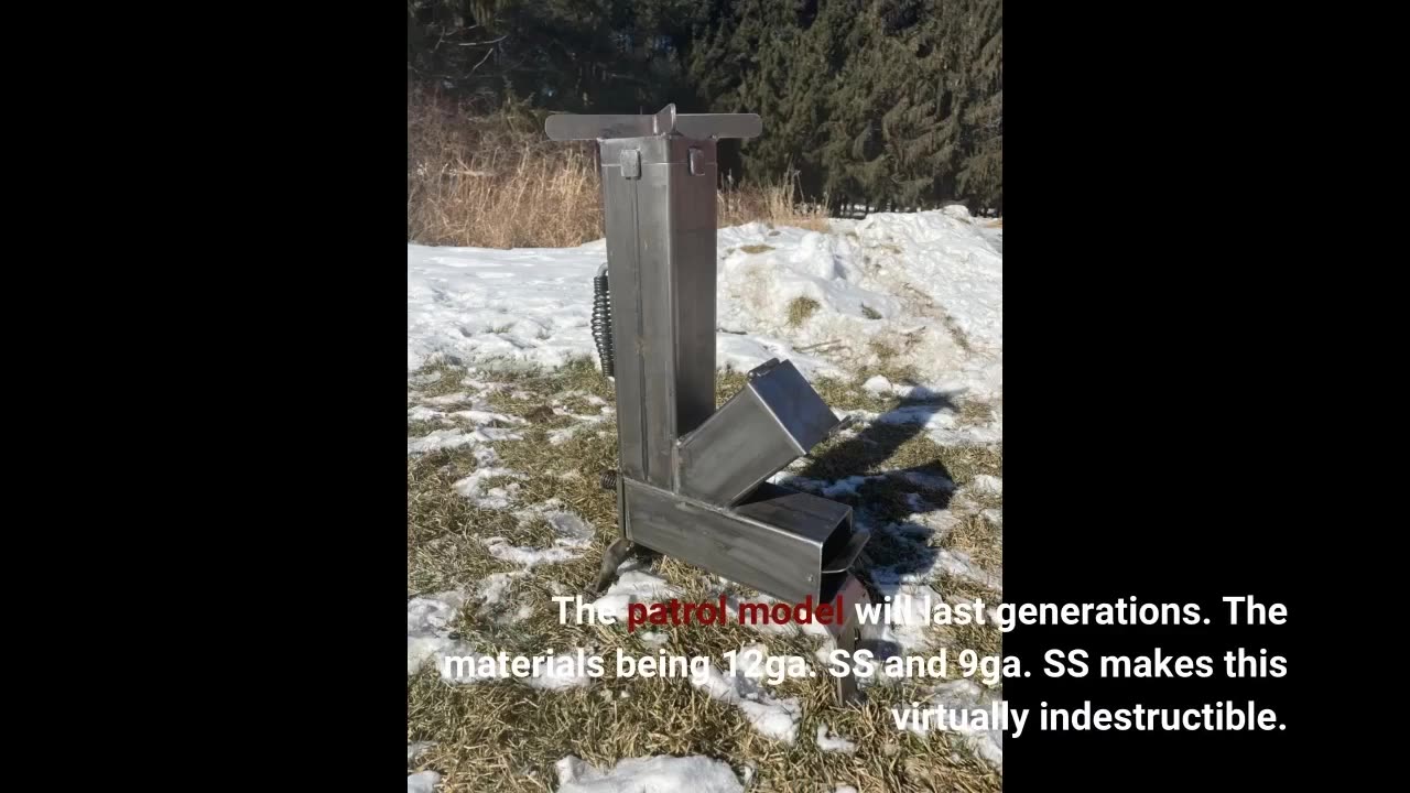 Spitfire Rocket #Stove Patrol #Camp Rocket #Stove-Overview