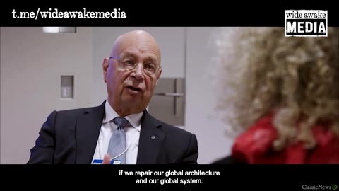 Klaus Schwab, Brags about giving the Club of Rome,original architects #ClimateScam 24sec