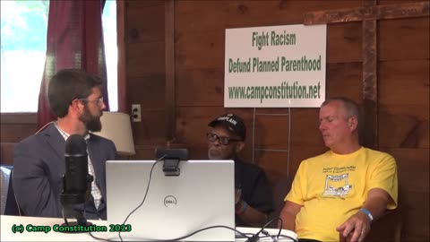 Hal Shurtleff and Rev. Craft on the Alex Newman Show, at Camp Constitution 2023