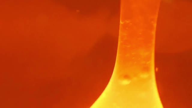 Orange Lava Lamp Video