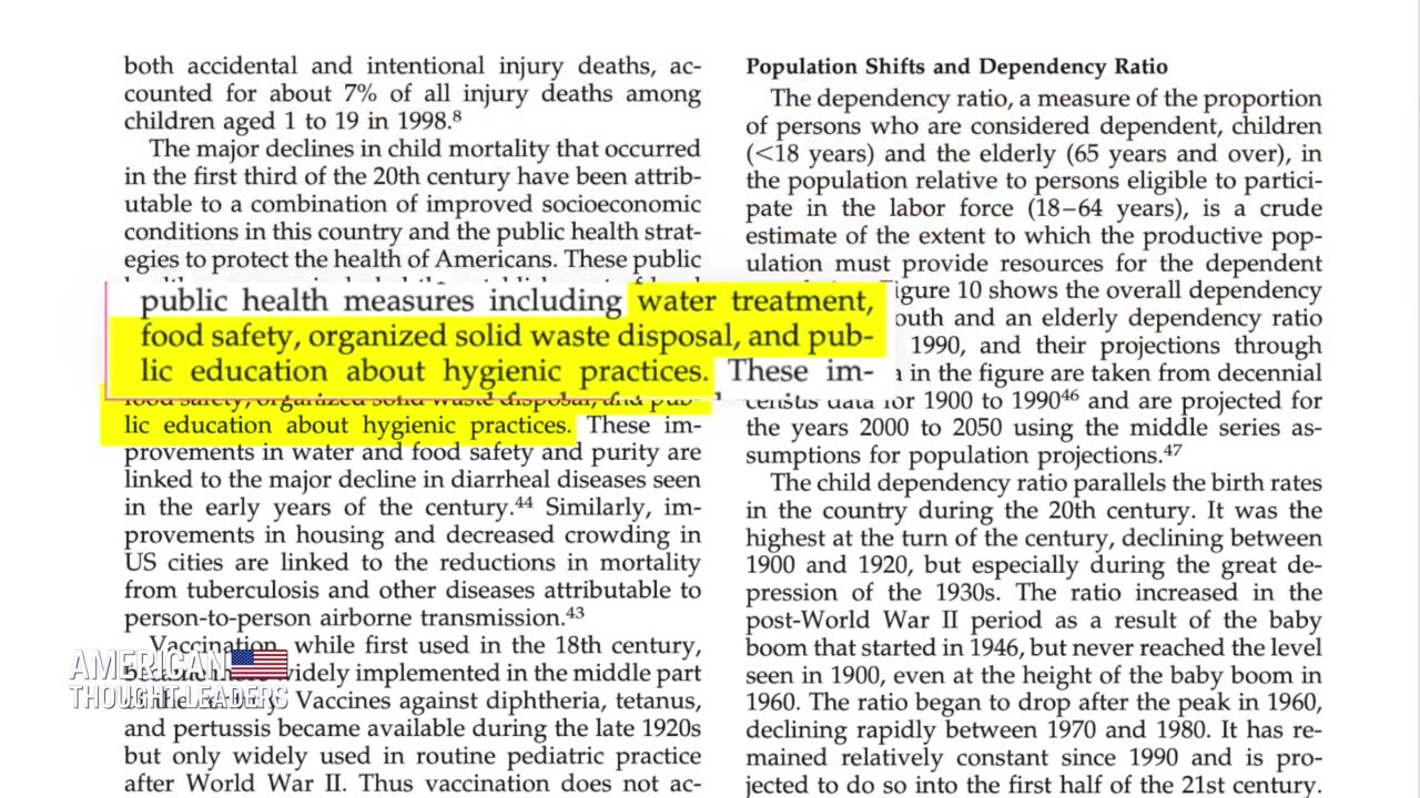 A 2000 CDC Debunks the Narrative That Vaccines Saved the World from Infectious Disease
