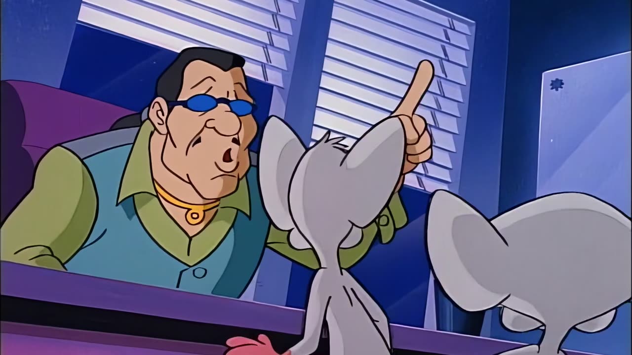 Pinky and the Brain S01E10 TV or Not TV 1080p UPSCALED
