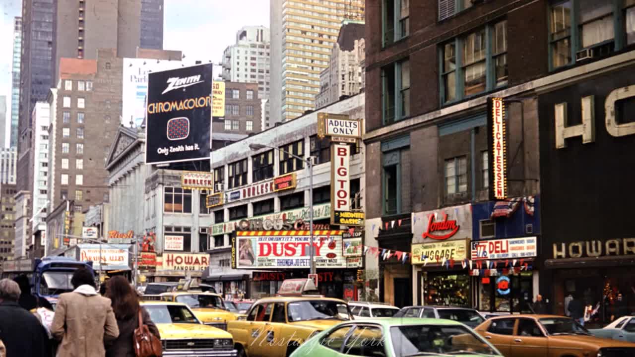 _Nostalgic Vintage 1970's Manhattan NYC Photo Slideshow_ Retro 70s New York NY Yesteryear