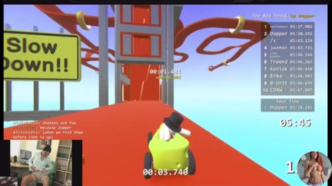 sexy Zeepkist when you hide secret shortcuts