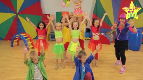 Debbie Doo & Friends! Let's Star Jump! Dance Song For Children