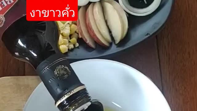 อาหารเช้าง่ายๆ สลัดผักด้วยน้ำสลัดง่ายและอร่อย,#shorts