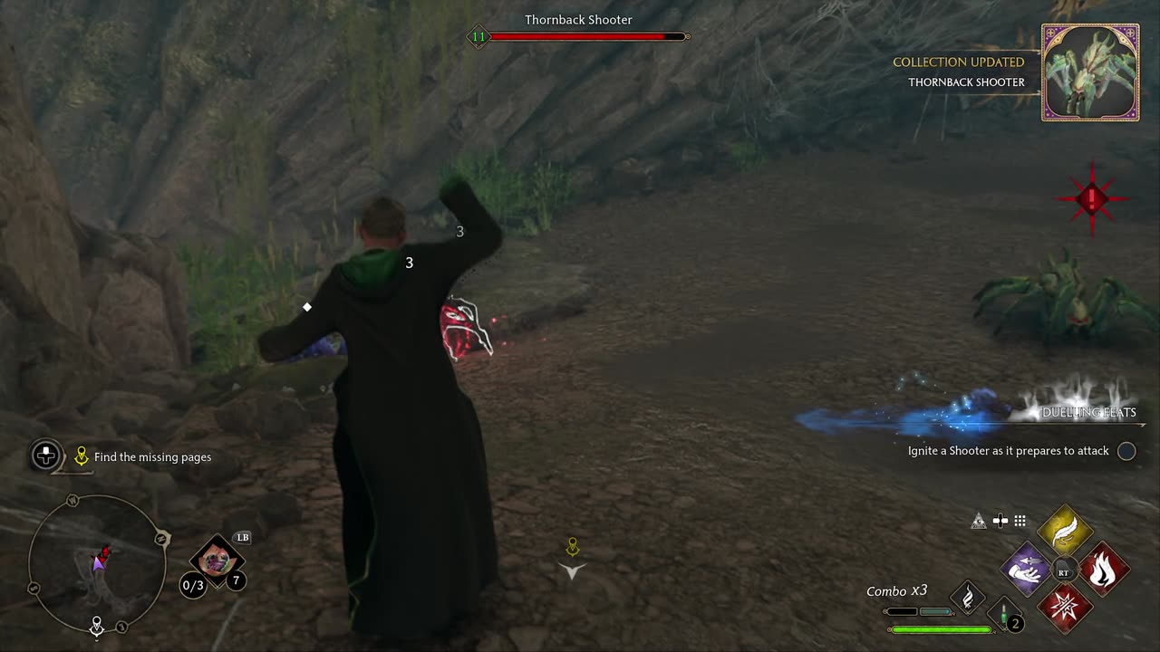 Hogwarts Legacy Looking for Jackdaw's body