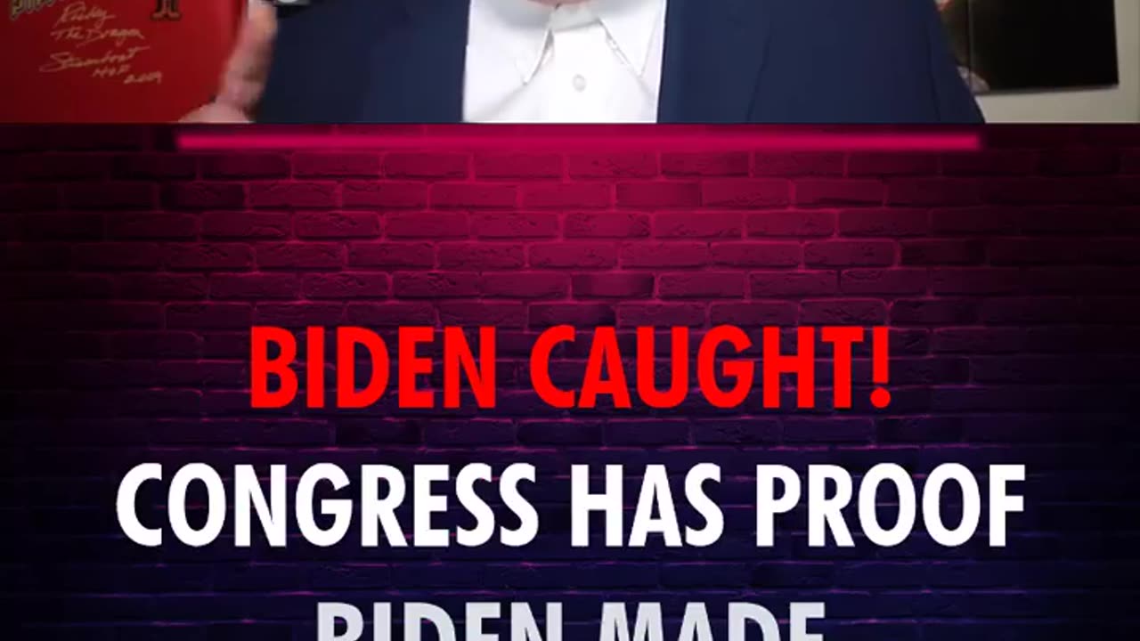 Biden Caught Taking Dirty Money From China - Congress Takes Action