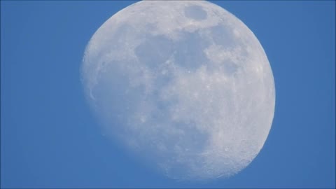 Afternoon Clear Moonrise