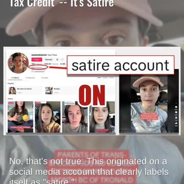 Fact Check: Trump NOT Planning To Abolish Fake 'Trans-Species Child Tax Credit' -- It's Satire