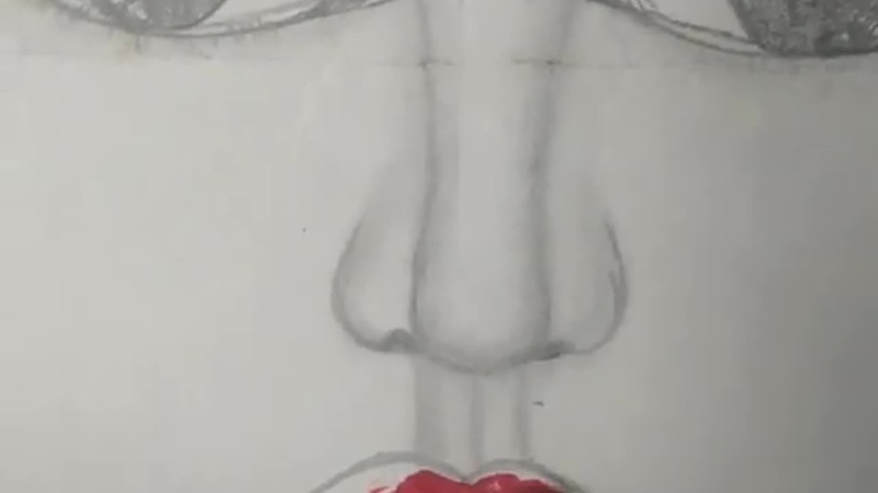 satisfying Girl drawing__ #lbart #like #subscribe do for more Vedios __.mp4